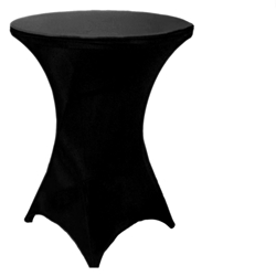 Spandex 42" High Round Tablecloths  